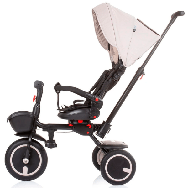 Triciclu Chipolino 360 Quick Fold Sand Metal/ Pentru copii photo 2
