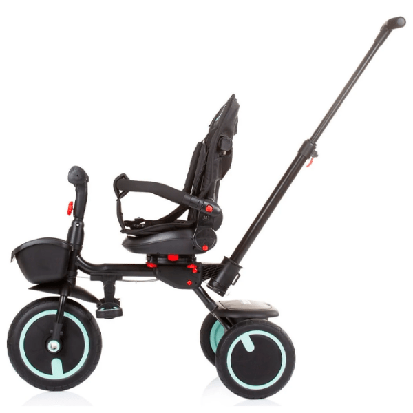 Triciclu Chipolino 360 Quick Fold Aloe Metal/ Pentru copii photo 4