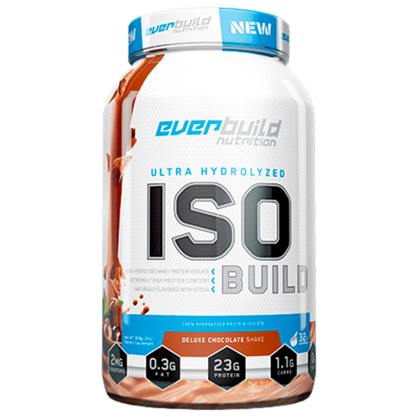 Proteină EverBuild Ultra Hydrolyzed ISO Build 908 g Ciocolată | praf photo 1