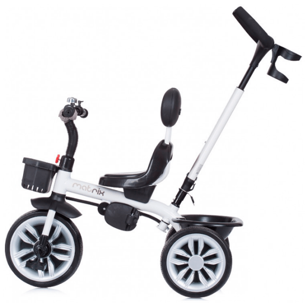 Triciclu Chipolino Matrix 360 Black Metal/ Pentru copii photo 6