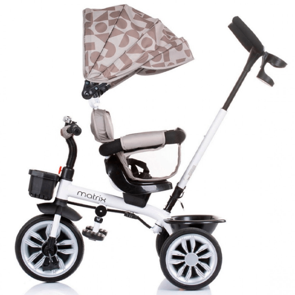 Трицикл Chipolino Matrix 360 Песочный Металл/ Детский photo 2
