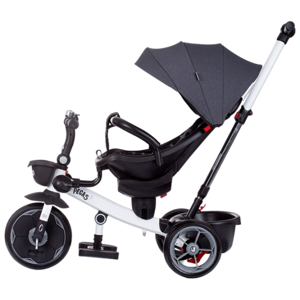 Triciclu Chipolino Pegas Antracit Metal/ Pentru copii photo 3
