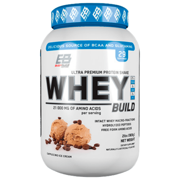 Протеин EverBuild Whey Build 908 г Шоколадное мороженное | порошок photo 1