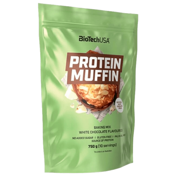 Протеин BioTechUSA Protein Muffin 750 г Белый шоколад | порошок photo 1