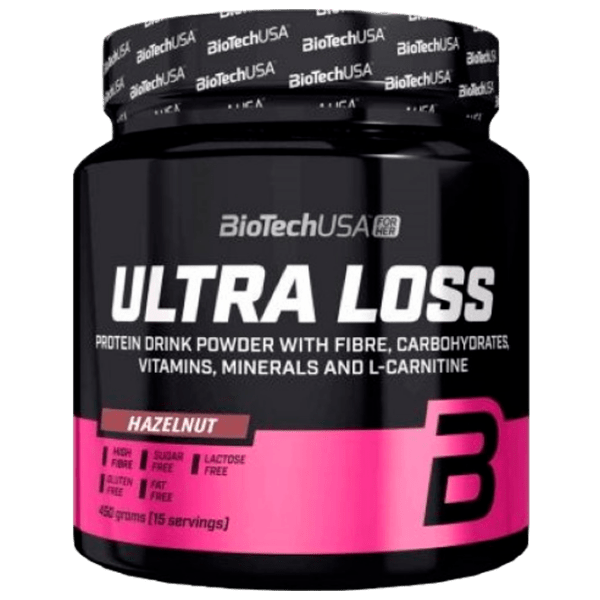 Proteină BioTechUSA Ultra Loss 450 g Alune | praf photo 1