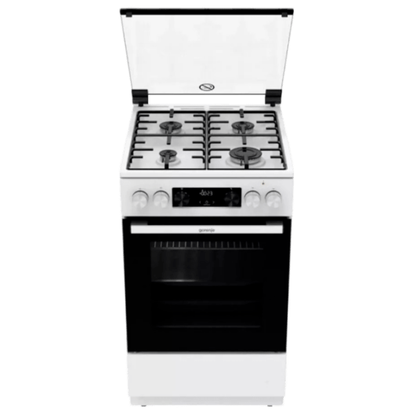 Aragaz Gorenje GK5C62WH White Tipul plitei: Pe gaz, 70 l, Tipul cuptorului: Electric photo 1