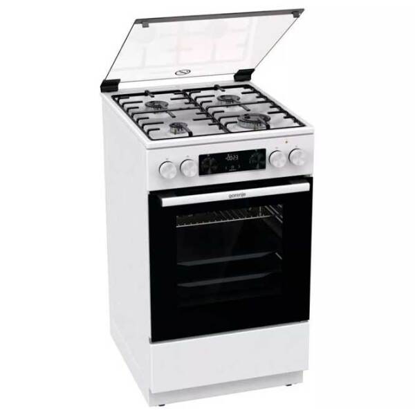 Aragaz Gorenje GK5C62WH White Tipul plitei: Pe gaz, 70 l, Tipul cuptorului: Electric photo 2