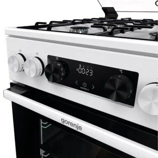 Aragaz Gorenje GK5C62WH White Tipul plitei: Pe gaz, 70 l, Tipul cuptorului: Electric photo 6