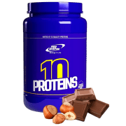 Proteină Pro Nutrition Powder 10 Proteins 1000 g Ciocolată , Alune | praf