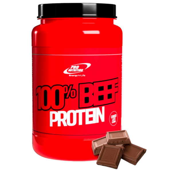 Proteină Pro Nutrition Protein Powder 100% Beef Protein 1100 g Ciocolată | praf photo 1