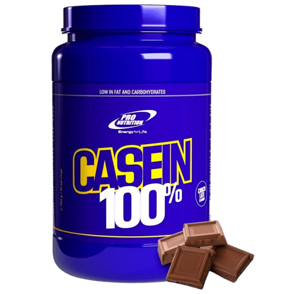 Proteină Pro Nutrition Protein Powder 100% Casein 750 g Ciocolată | praf photo 1