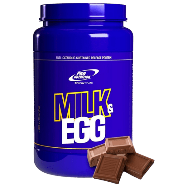 Proteină Pro Nutrition Protein Powder Milk & Egg 900 g Ciocolată | praf photo 1