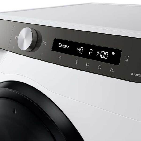 Mașină de spălat cu uscător Samsung WD80T554CBT/UA White 8 kg, 1400 rpm, A photo 7