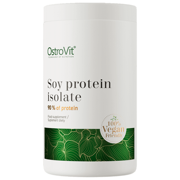 Протеин OstroVit Soy Protein isolate 390 г Естественный | порошок photo 1