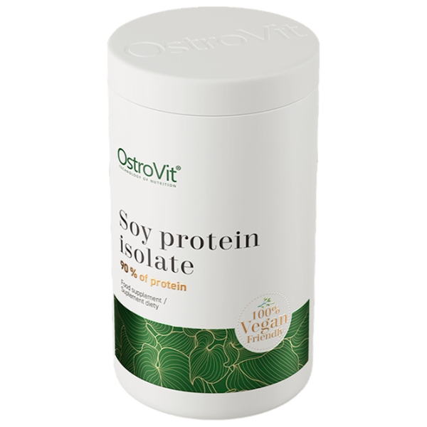 Протеин OstroVit Soy Protein isolate 390 г Естественный | порошок photo 2