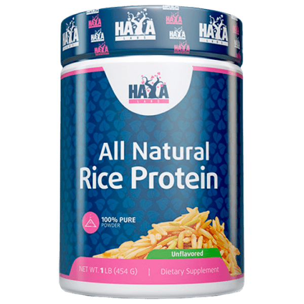 Proteină Haya Labs 100% Pure All Natural Rice Protein 454 g Fără gust | praf photo 1