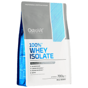 Proteină OstroVit 100% Whey Isolate 700 g Fructe de pădure | praf