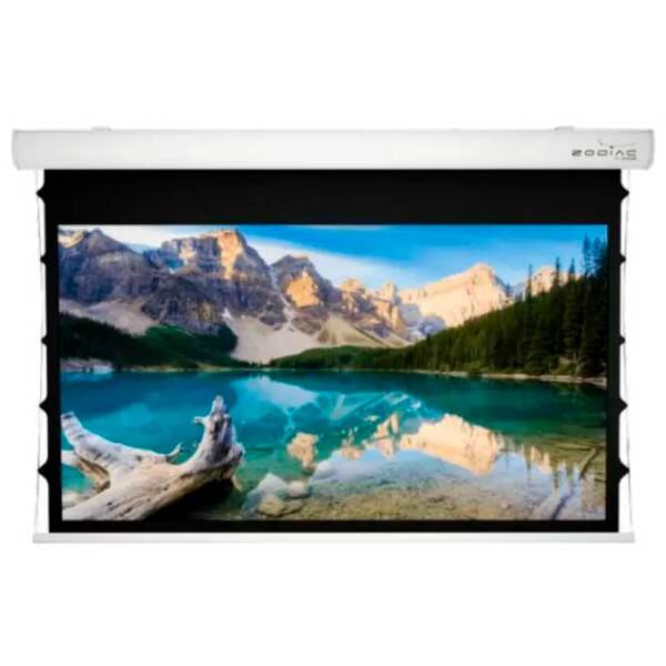 Ecran pentru proiector Sopar Taurus Tensioned 54061ZT-RN 176" (16:9) White Pe perete, Lățime ecran: 390 cm, &Icirc;nălțime ecran: 219 cm photo 2