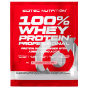 Proteină Scitec Nutrition 100% Whey Protein Professional 30 g Сăpșuni | praf