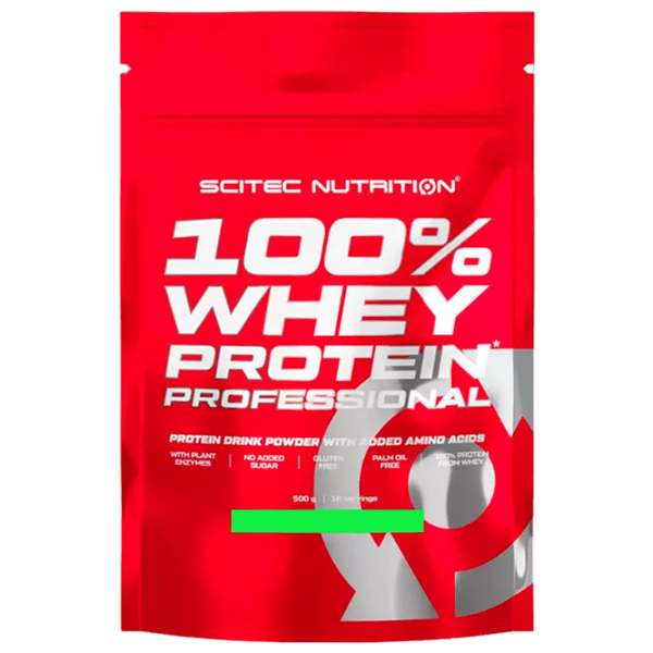 Протеин Scitec Nutrition 100% Whey Protein Professional 500 г Фисташки, белый шоколад | порошок photo 1