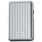 Power Bank 10000 мАч WIWU Trunk (22.5 Вт) Серебристый 