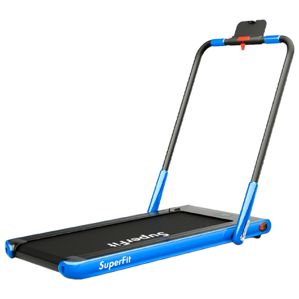 Беговая дорожка Costway SP37513DE-NY Blue 120 кг, 12 км/ ч photo 1