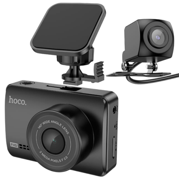 Видеорегистратор Hoco DV3 Driving Recorder Черный CMOS/ Черный photo 1