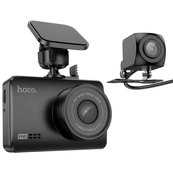 Видеорегистратор Hoco DV3 Driving Recorder Черный CMOS/ Черный photo 2