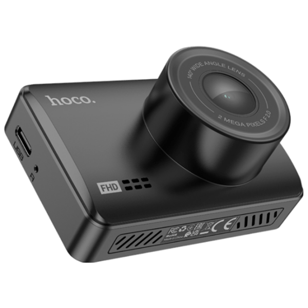 Видеорегистратор Hoco DV3 Driving Recorder Черный CMOS/ Черный photo 4
