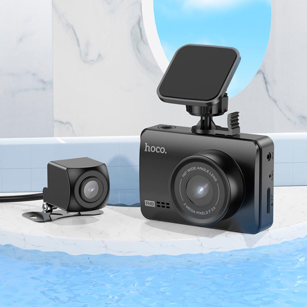 Видеорегистратор Hoco DV3 Driving Recorder Черный CMOS/ Черный photo 9