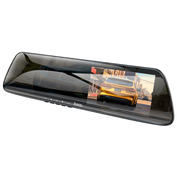 Cameră Auto Hoco DV4 Rearview Mirror Driving Recorder Black CMOS/ Black photo 2