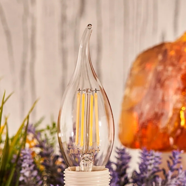 Bec LED cu filament Rexant CN37 604-110 E14 | 9.5 W | White photo 4