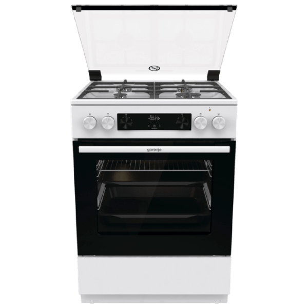 Плита Gorenje GKS6C70WF White Тип плиты: Газовая, 71 л, Тип духовки: Газовая photo 1