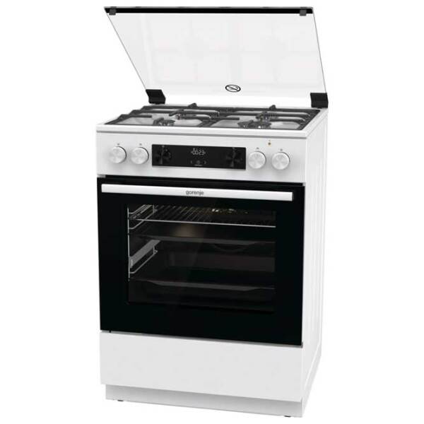 Плита Gorenje GKS6C70WF White Тип плиты: Газовая, 71 л, Тип духовки: Газовая photo 2