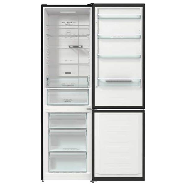 Frigider Gorenje NRK620ESYBK Black 235l / No Frost, 96l / No Frost, E photo 2