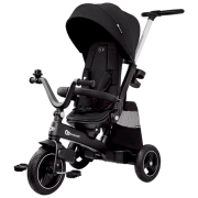 Triciclu KinderKraft EasyTwist Black Oțel/ Pentru copii