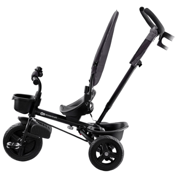 Triciclu KinderKraft Aveo Gray Oțel/ Pentru copii photo 5