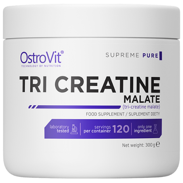 Creatină OstroVit Tri-Creatine Malate (5902232610277) 300 g photo 1