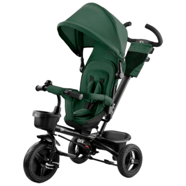 Triciclu KinderKraft Aveo Green Oțel/ Pentru copii photo 1