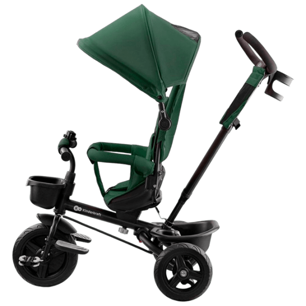 Triciclu KinderKraft Aveo Green Oțel/ Pentru copii photo 2