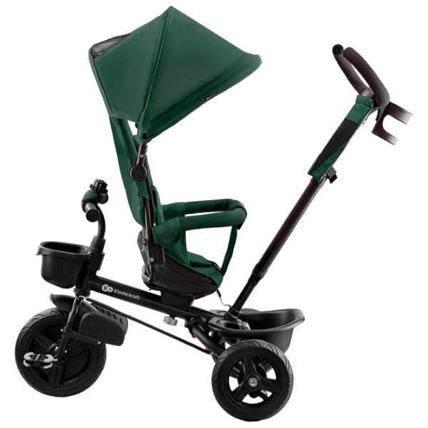 Triciclu KinderKraft Aveo Green Oțel/ Pentru copii photo 3