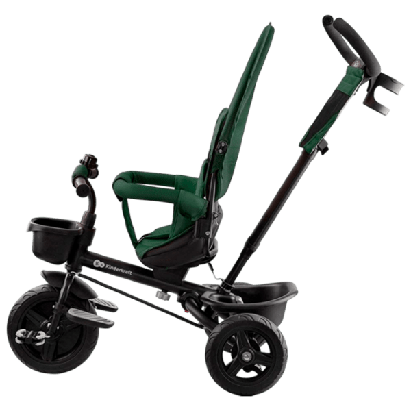 Triciclu KinderKraft Aveo Green Oțel/ Pentru copii photo 4