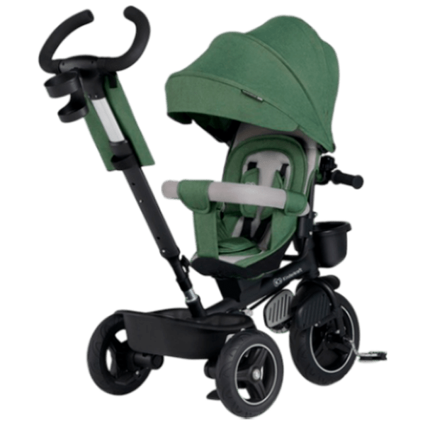 Triciclu KinderKraft Spinstep Green Metal/ Pentru copii photo 2