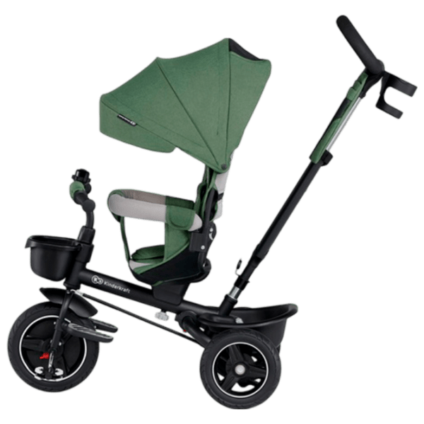 Triciclu KinderKraft Spinstep Green Metal/ Pentru copii photo 4