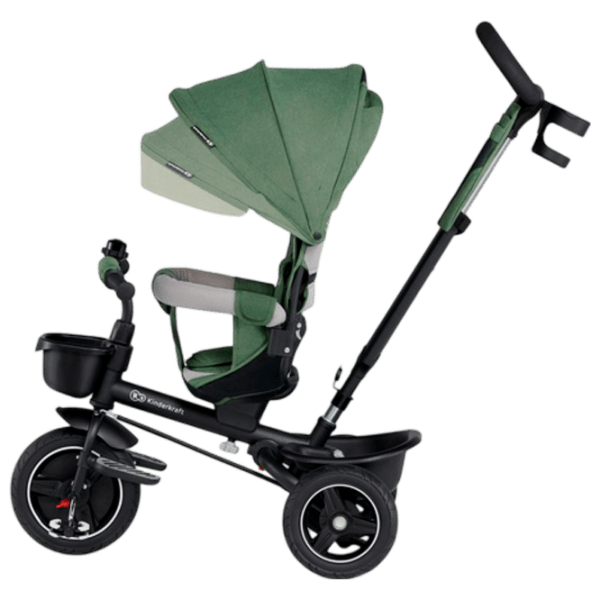 Triciclu KinderKraft Spinstep Green Metal/ Pentru copii photo 6