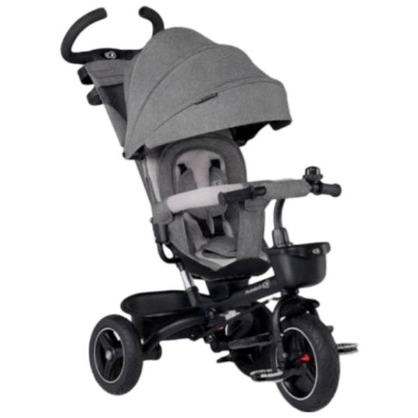 Triciclu KinderKraft Spinstep Gray Metal/ Pentru copii photo 1