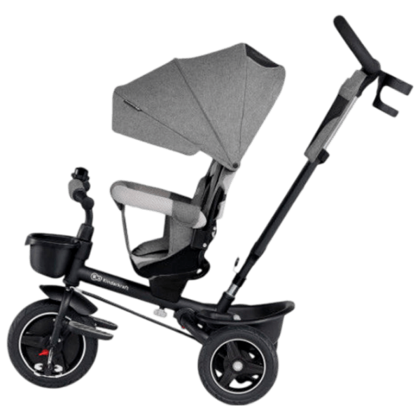 Triciclu KinderKraft Spinstep Gray Metal/ Pentru copii photo 2
