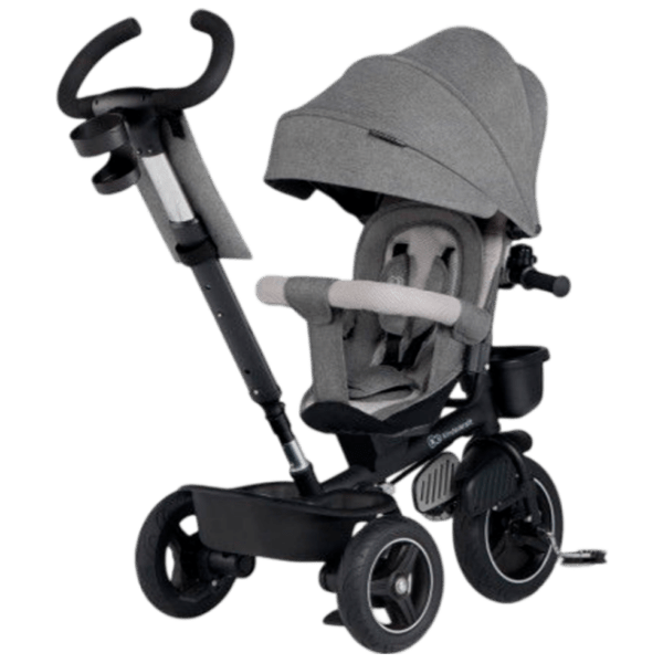 Triciclu KinderKraft Spinstep Gray Metal/ Pentru copii photo 4