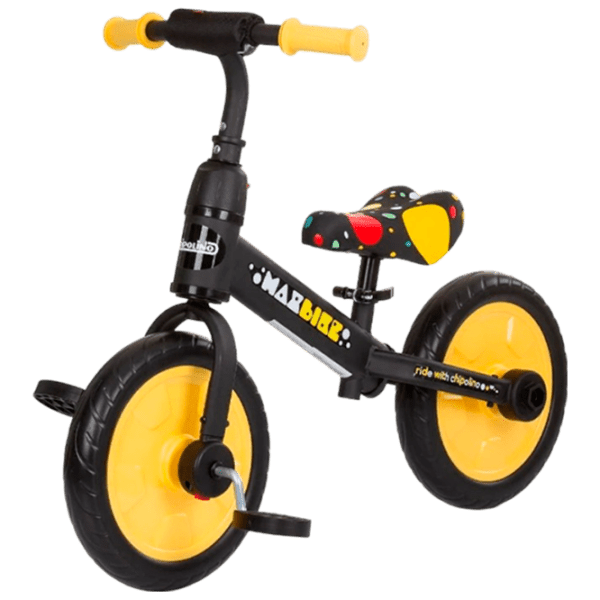 Bicicletă fără pedale Chipolino Max Bike 10" Yellow  Metal / Pentru copii photo 2