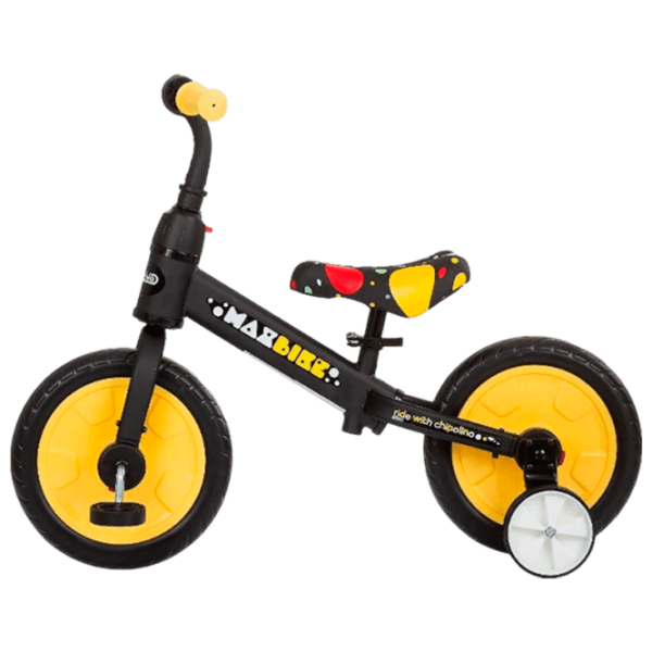 Bicicletă fără pedale Chipolino Max Bike 10" Yellow  Metal / Pentru copii photo 3